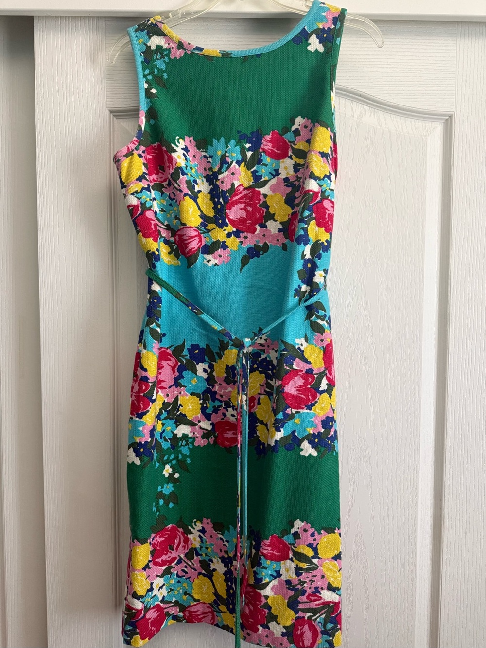 Talbots Floral Shift Dress Size 8